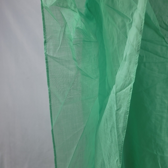 NWT Romi Como Swim mint fringe tassle coverup ponc - Picture 3 of 5